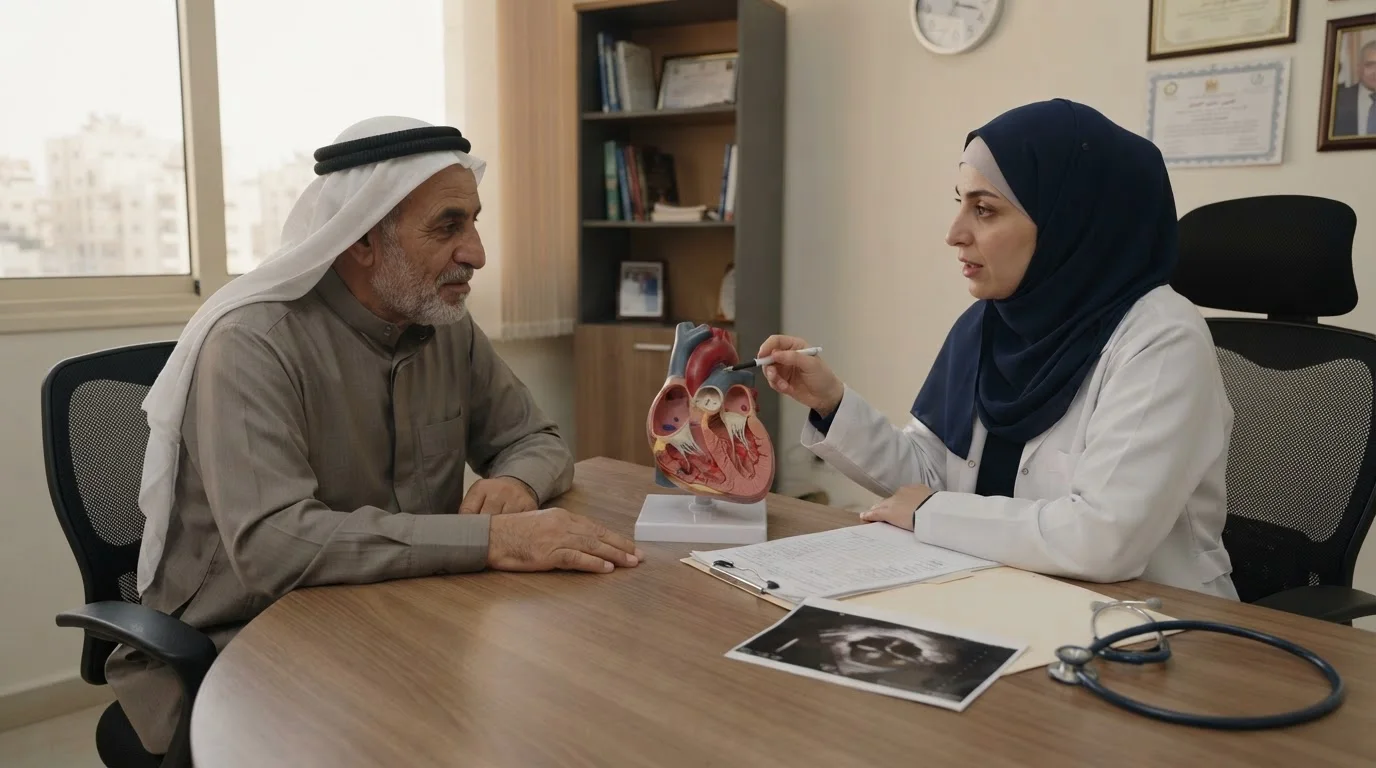 التعايش مع تدلي الصمام المترالي: دليل المريض لإدارة الحالة — دليل مبسط لفهم حالات تدلي الصمام المترالي ومتى تتطلب المتابعة الطبية الدورية.