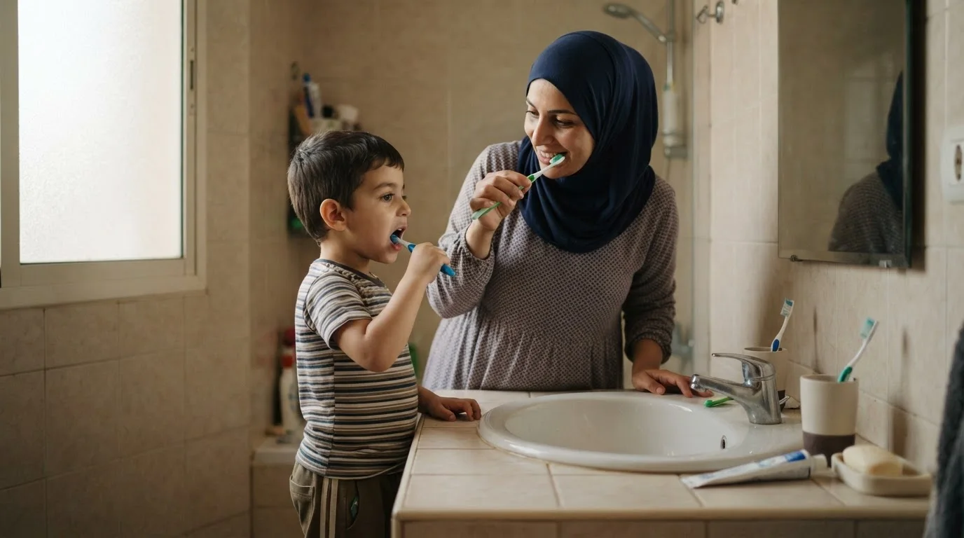 طب أسنان الأطفال: دليل الأهل الشامل لأسنان طفلك — دليل توعوي للأهل حول العناية بأسنان الأطفال، مراحل التسنين، وطرق التعامل مع مخاوف الطفل.