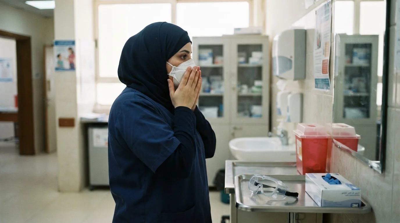 الصحة المهنية لمقدمي الرعاية الصحية: حماية الأبطال في الخطوط الأمامية — استراتيجيات وبروتوكولات لحماية مقدمي الرعاية الصحية من المخاطر المهنية والإجهاد النفسي.