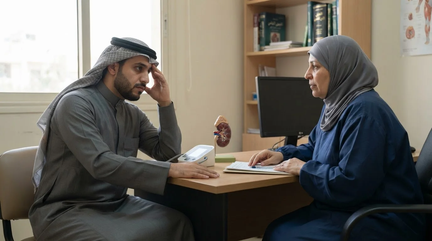 ورم القواتم (Pheochromocytoma): نوبات ارتفاع الضغط، الصداع، والخفقان — شرح لأعراض ورم القواتم المسببة لارتفاع الضغط، وطرق تشخيصه وأهمية الاستشارة الطبية.