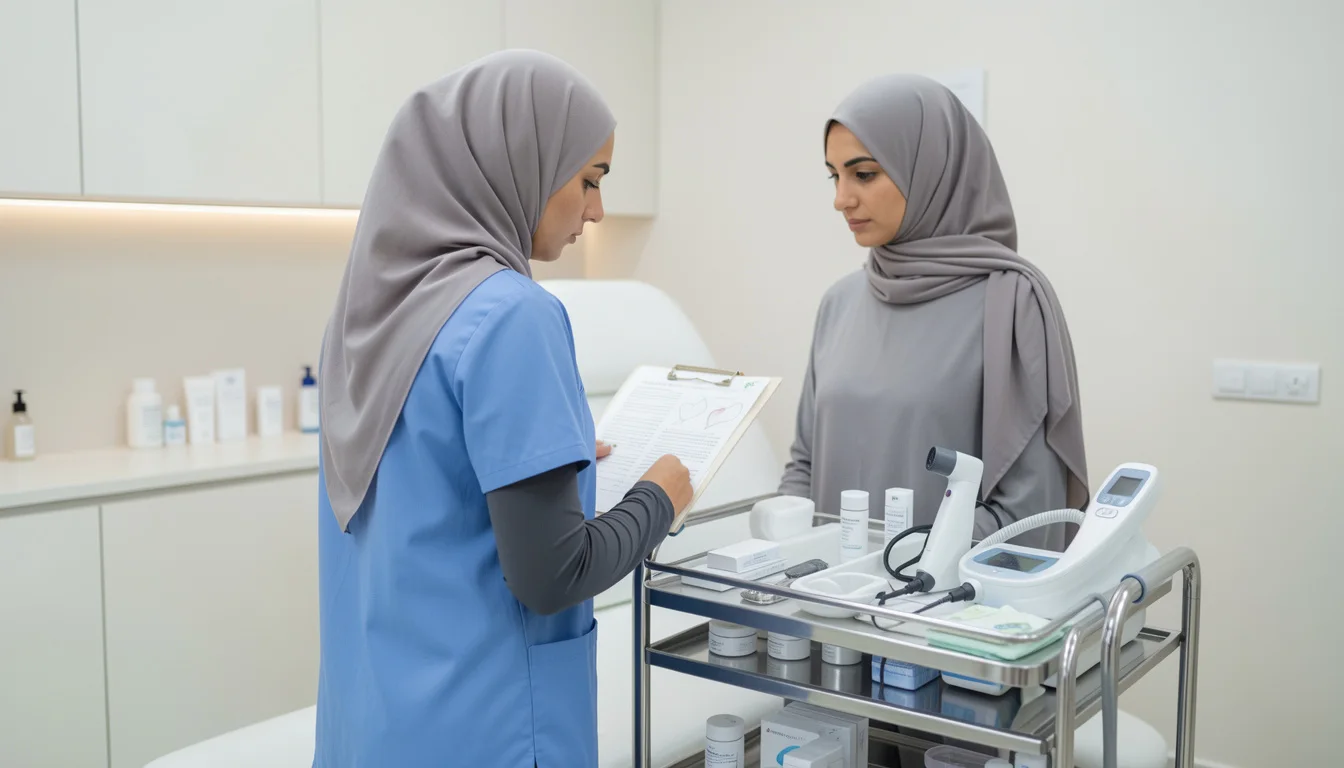 Female Dermatologist in Jordan — How to Find and Choose One (2026) — A guide for patients on finding a female dermatologist in Jordan and selecting the right clinic for skin and aesthetic procedures.