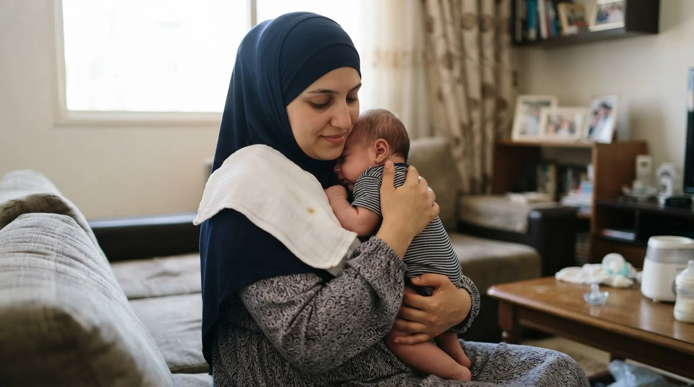 الارتجاع المريئي عند الرضع: فهم القلس، التشخيص، وخيارات التعامل — دليل لفهم ارتجاع المريء عند الرضع، وتفريق القلس عن الحالات المرضية، وطرق التعامل معها.