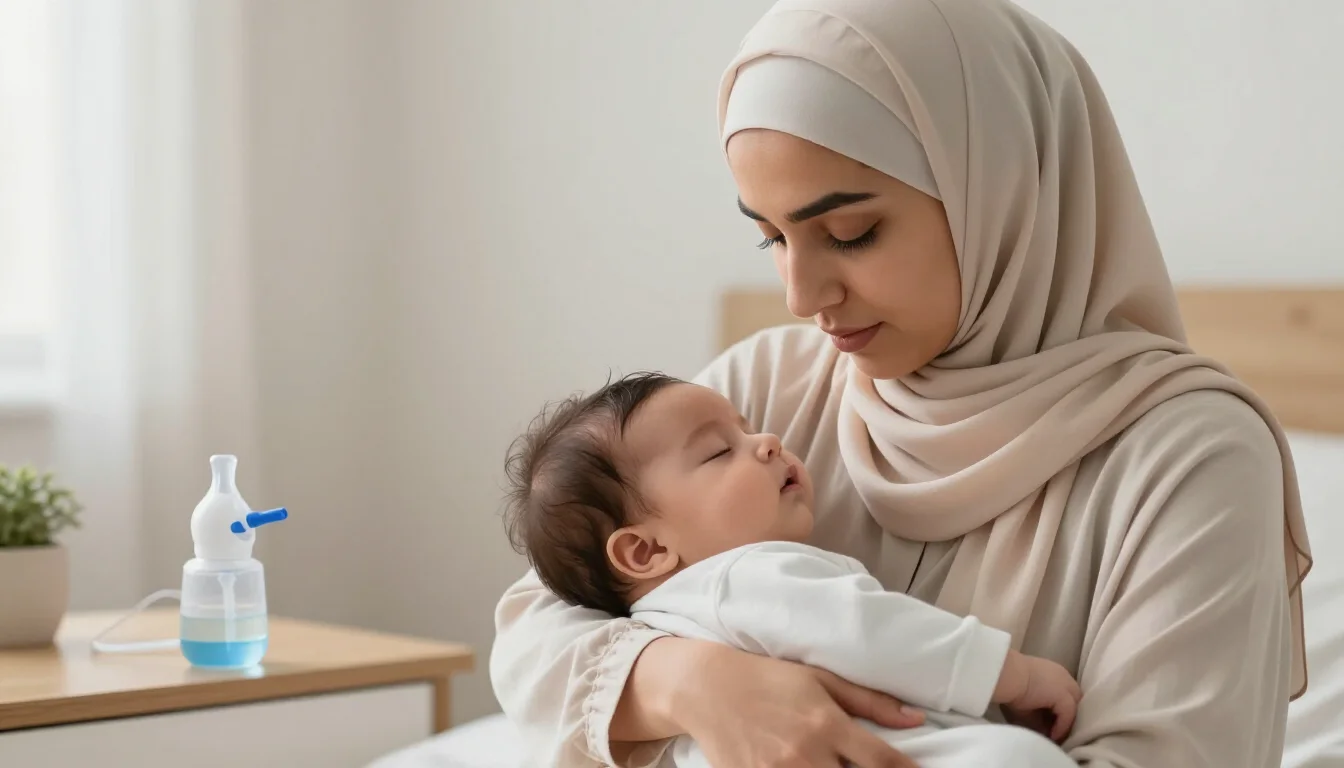 فيروس الجهاز التنفسي المخلوي (RSV) عند الرضع: حماية الأطفال من العدوى الشتوية — معلومات عن فيروس الجهاز التنفسي المخلوي (RSV) عند الرضع، أعراضه، وطرق الوقاية وحماية الأطفال.