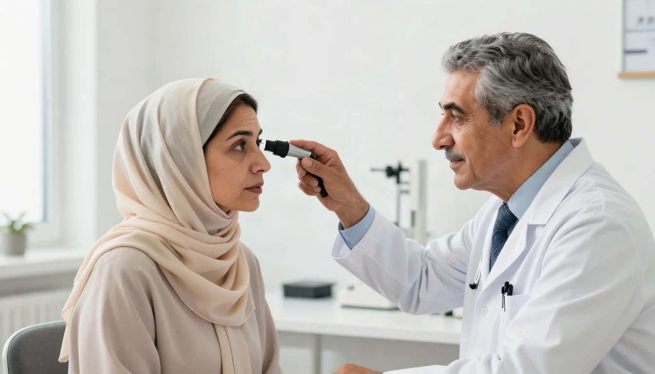 دليل المريض: كيف تحمي بصرك من مضاعفات السكري؟ — دليل حول الوقاية من اعتلال الشبكية السكري عبر الفحوصات الدورية واكتشاف المضاعفات مبكراً.