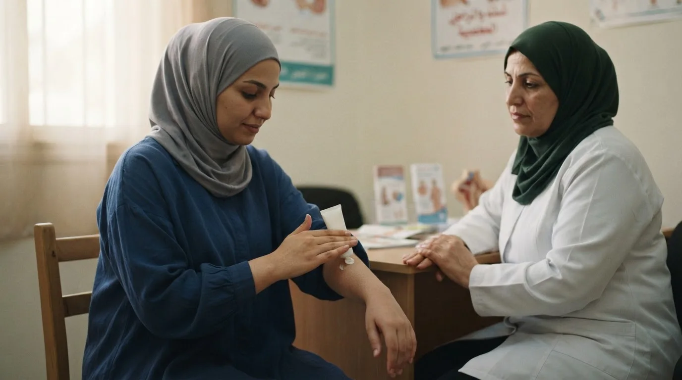 روتين العناية اليومي بالتقرن الشعري: خطوات عملية لتنعيم البشرة الخشنة — خطوات عملية وروتين عناية للتقليل من خشونة البشرة الناتجة عن التقرن الشعري.