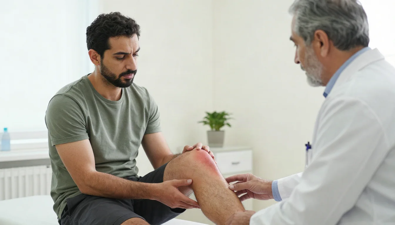 التهاب النسيج الخلوي: دليلك الشامل للأعراض والعلاج العاجل — توضيح لأعراض التهاب النسيج الخلوي البكتيري والحالات التي تستوجب تدخلاً طبياً عاجلاً.