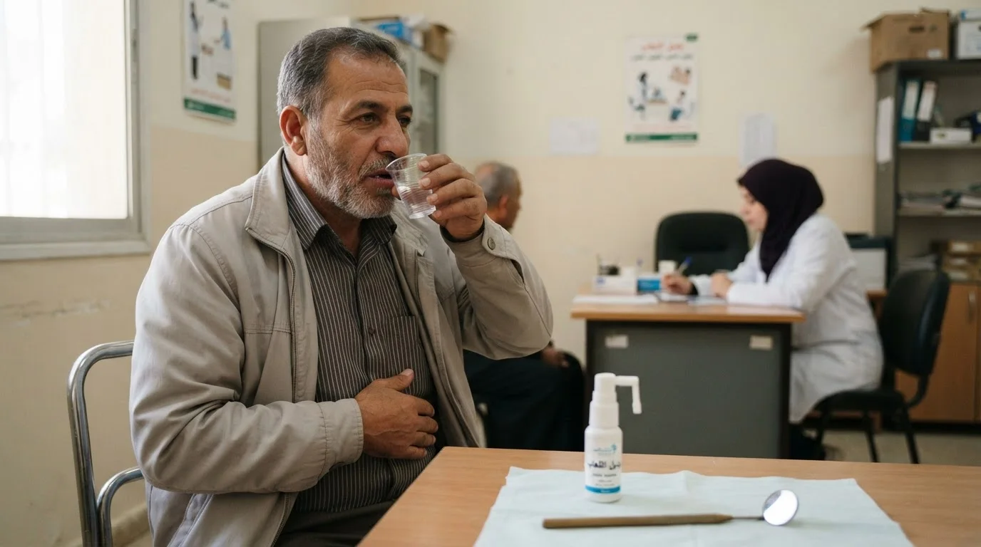 جفاف الفم المستمر: الأسباب وتأثيره في الأسنان وكيفية التعامل — يناقش المقال أسباب جفاف الفم، وتأثيراته الصحية على الأسنان واللثة، وطرق التعامل السليم معه.
