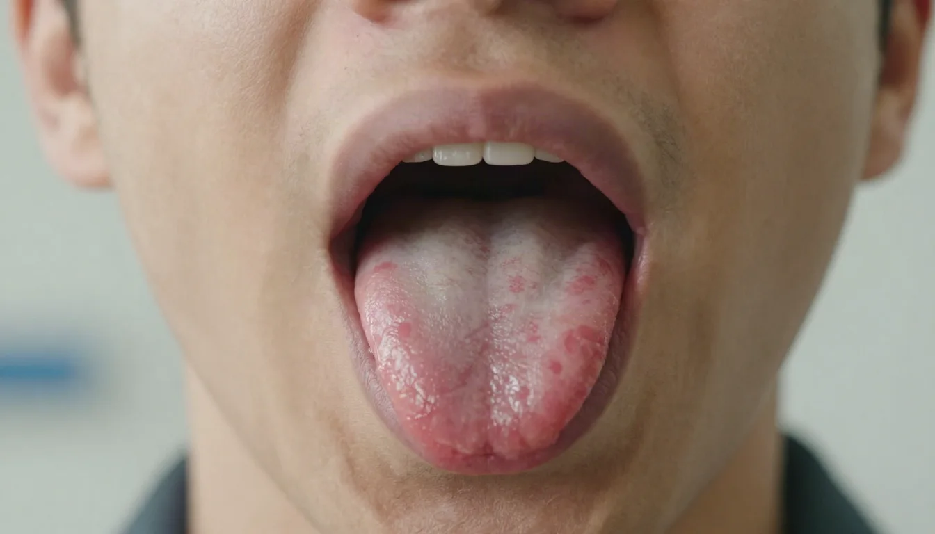 اضطرابات اللسان: الأسباب، الأعراض، ومتى تستدعي القلق — Explaining common and benign tongue disorders, and clarifying when professional evaluation is needed.