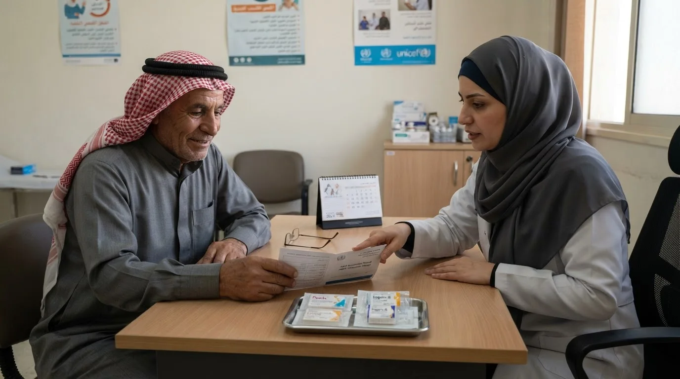 اللقاحات الموصى بها للبالغين في الأردن: حماية من الأمراض الشائعة والخطيرة — قائمة باللقاحات الأساسية الموصى بها للبالغين في الأردن لحمايتهم من الأمراض المعدية الشائعة والخطيرة.