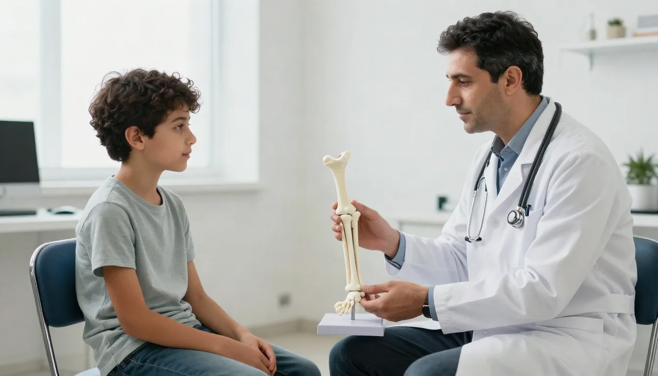 نقص فيتامين د عند الأطفال: الأعراض، التشخيص، والعلاج الآمن — A guide to the symptoms, diagnosis, and treatment of Vitamin D deficiency in children, focusing on the importance of healthy growth.
