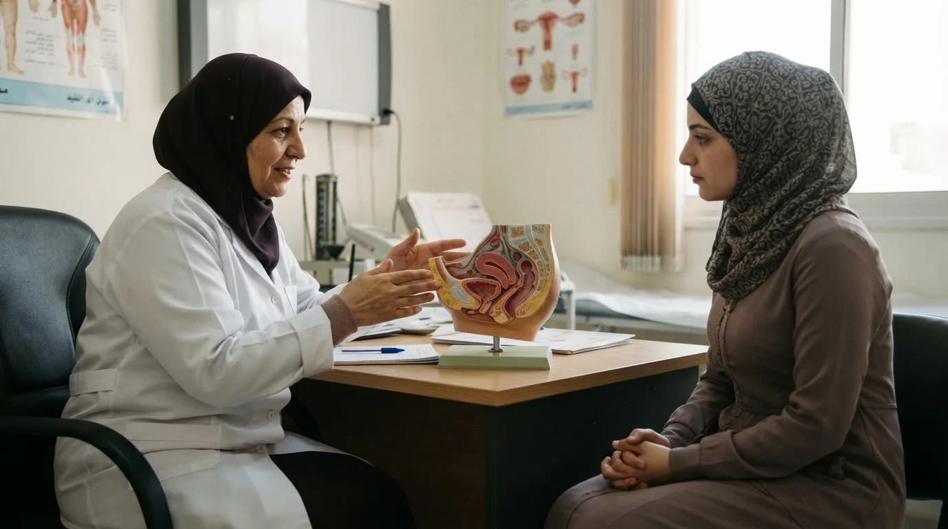 الإفرازات المهبلية: ما الطبيعي وما علامات الالتهاب؟ — يوضح المقال الفرق بين الإفرازات المهبلية الطبيعية والالتهابات التي تتطلب فحصاً طبياً بدلاً من العلاج الذاتي.
