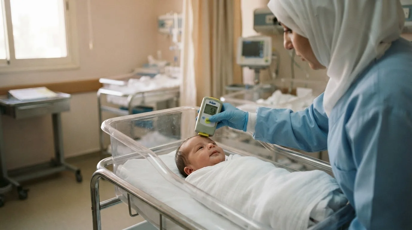 اليرقان عند حديثي الولادة: متى تكون الصفرة طبيعية أو خطرة؟ — شرح علمي ليرقان حديثي الولادة وكيفية التمييز بين الحالات الطبيعية والخطرة.