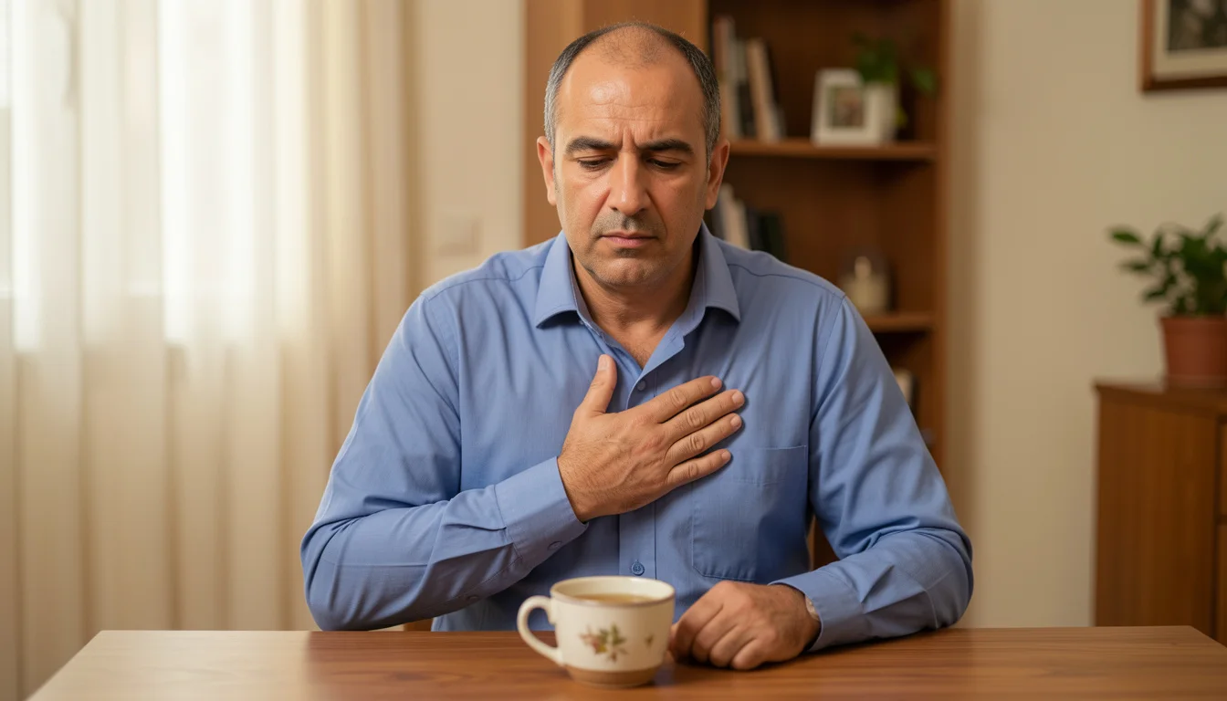 ألم الصدر: كيف تفرق مبدئيًا بين القلب والعضلات والحموضة؟ — Preliminary guide to distinguishing common causes of chest pain and identifying emergencies.