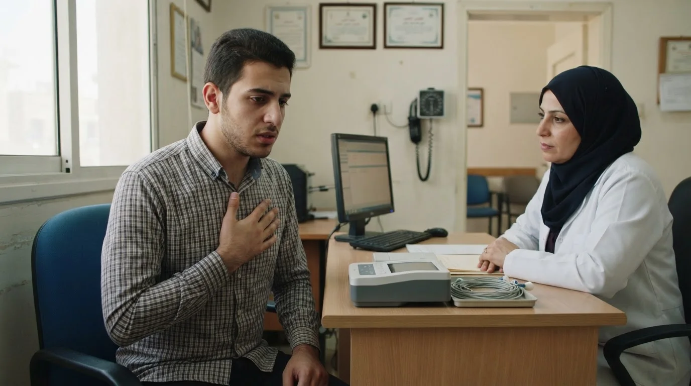 خفقان القلب: متى يكون النبض السريع طبيعيًا أو يحتاج تخطيطًا؟ — كيفية تقييم خفقان القلب وتسجيل الأعراض بشكل دقيق لمساعدة الطبيب في التشخيص الصحيح.