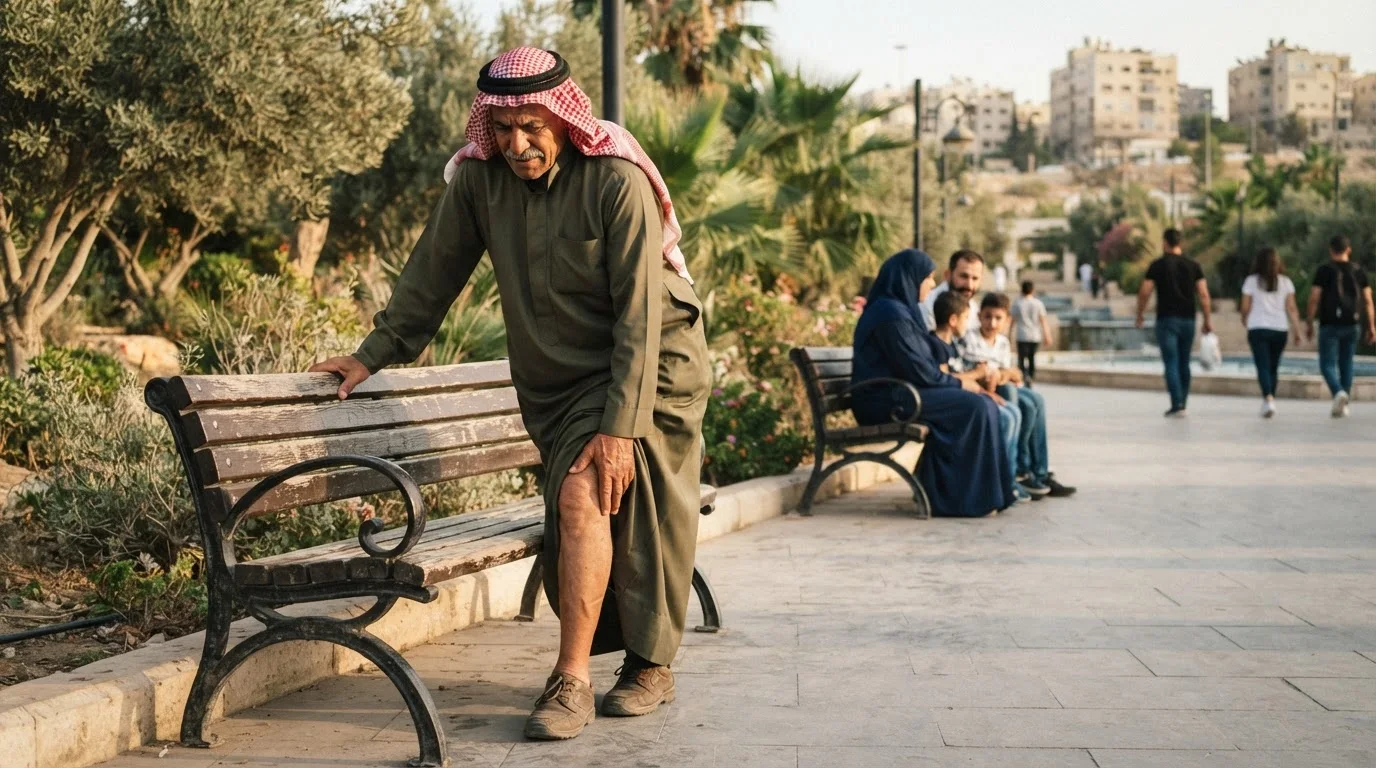 مرض الشرايين الطرفية: ألم الساق عند المشي وإنذار صحة القلب — شرح لألم الساق عند المشي كعلامة على قصور الشرايين، وكيفية تحسين الصحة الوعائية والقلبية.
