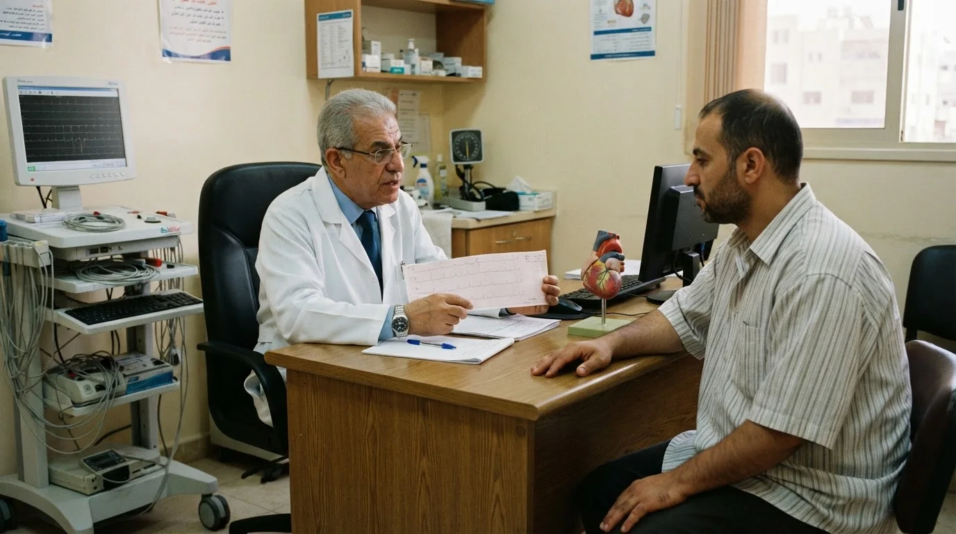 فحوصات القلب: متى نحتاج تخطيطًا أو إيكو أو اختبار جهد؟ — توضيح للفحوصات القلبية المختلفة، متى يحتاجها المريض، وكيف يختار الطبيب الاختبار المناسب.