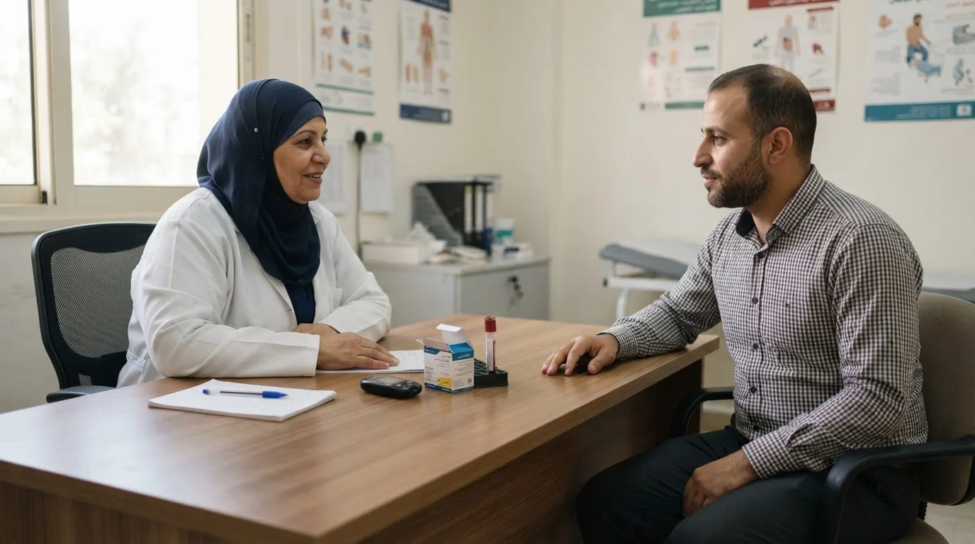 مقدمات السكري: هل يمكن إعادة السكر إلى المستوى الطبيعي؟ — يناقش المقال كيفية التعامل مع مقدمات السكري، وأهمية الفحص الدقيق والخطوات العملية لتقليل خطر الإصابة بالمرض.