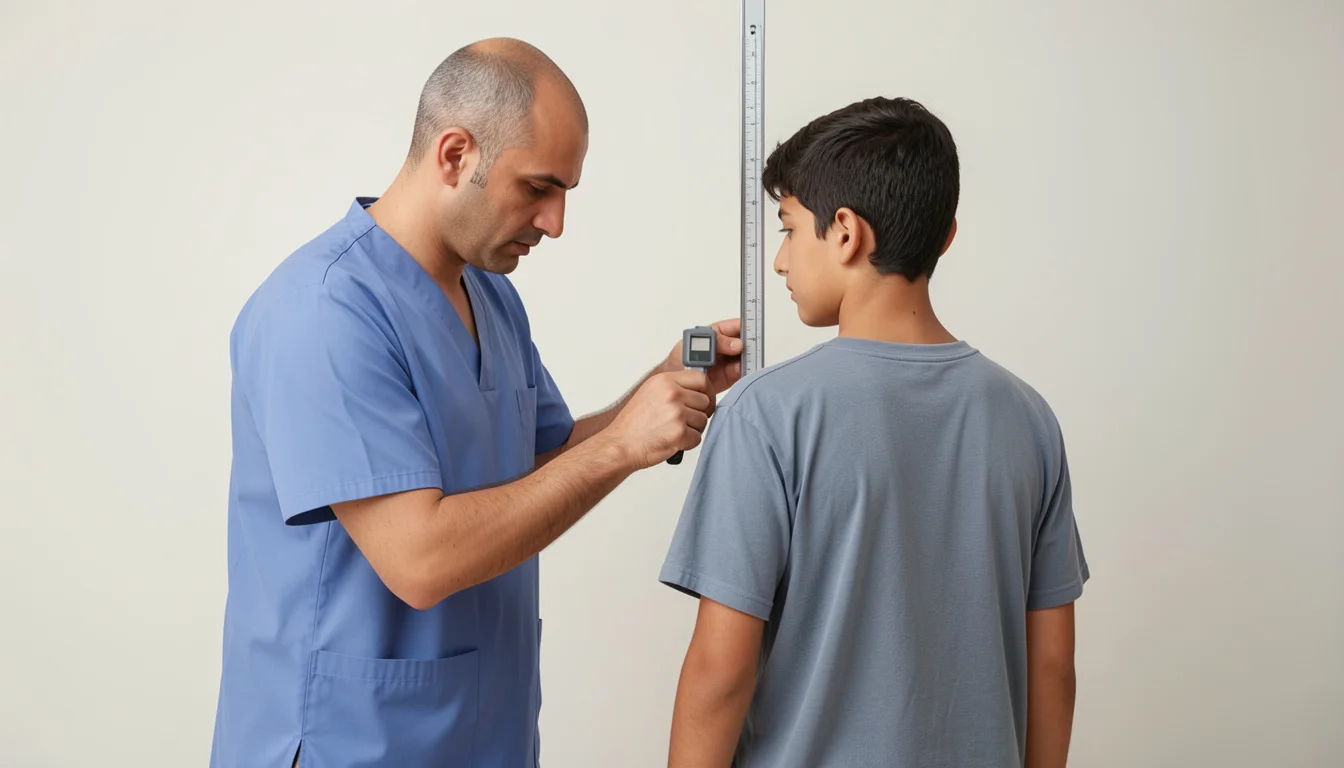 الجنف عند المراهقين: متى يحتاج متابعة أو مشدًا أو جراحة؟ — An overview of scoliosis in adolescents and the criteria for monitoring, bracing, or surgical intervention.