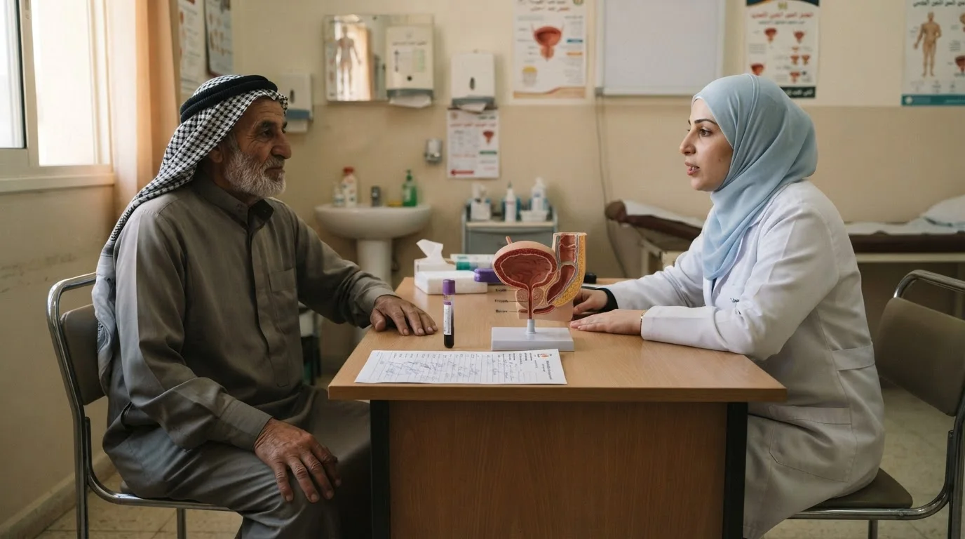 فحص سرطان البروستات: قرار PSA بين الفائدة والنتائج الكاذبة — موازنة بين فوائد ومخاطر فحص تحليل PSA للكشف عن سرطان البروستات، وكيفية اتخاذ القرار المشترك.