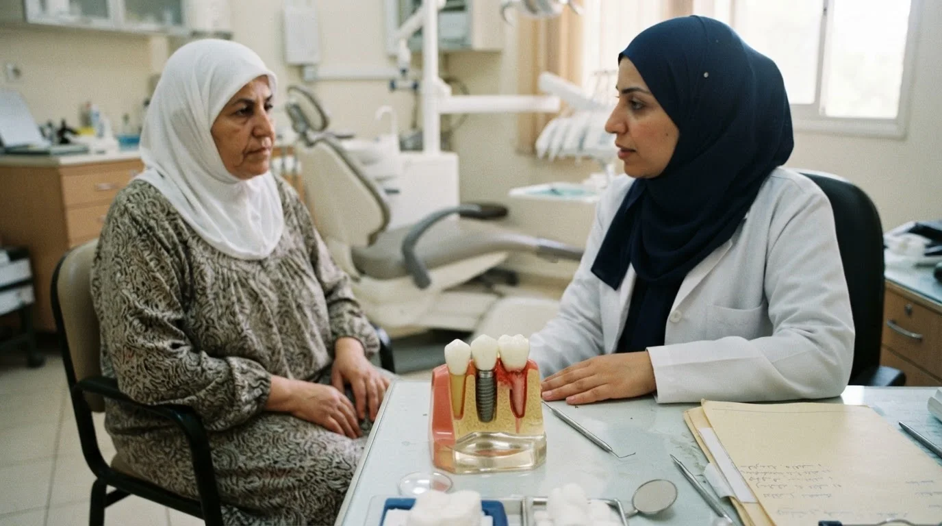 التهاب ما حول زراعة الأسنان: العلامات المبكرة قبل فقدان العظم — دليل للتعرف على علامات التهاب اللثة المحيطة بزراعة الأسنان وطرق الوقاية منها.