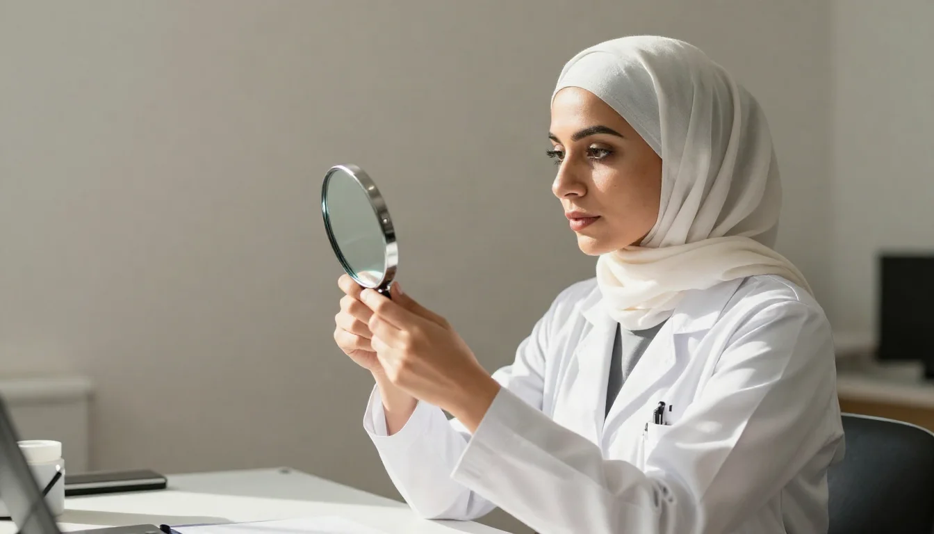 التهاب الجلد الدهني: قشرة فروة الرأس واحمرار الوجه المتكرر — A guide on seborrheic dermatitis, explaining its symptoms, diagnosis, and treatment options.