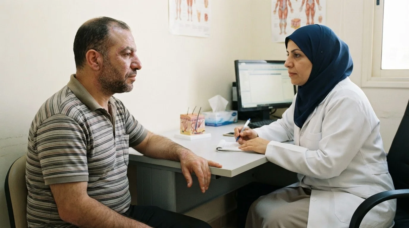 التهاب الجلد الدهني: قشرة فروة الرأس واحمرار الوجه المتكرر — دليل حول التهاب الجلد الدهني الذي يسبب القشور والاحمرار، مع توضيح الأعراض، وطرق التشخيص والعلاج.