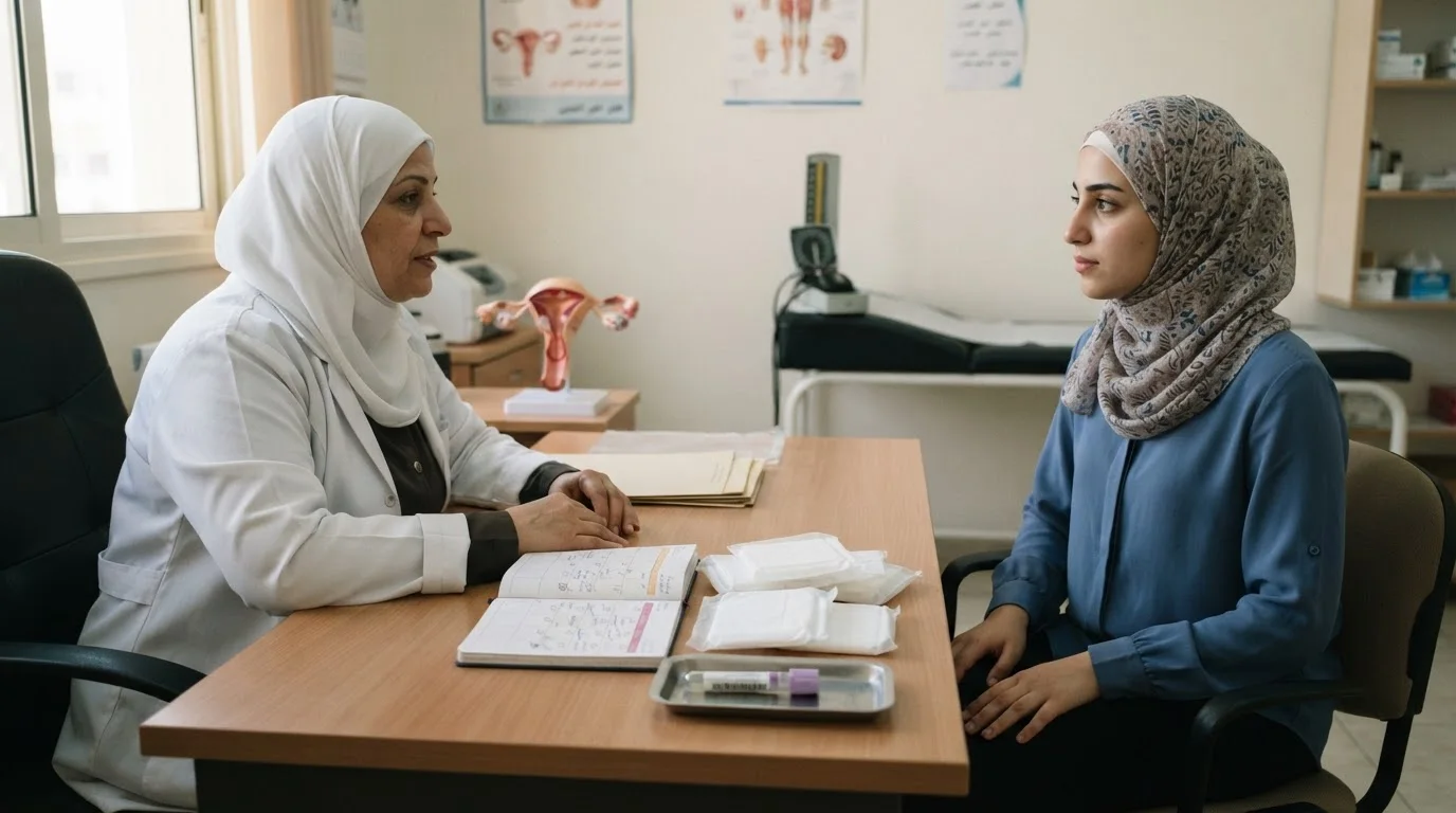 غزارة الدورة الشهرية: الأسباب والفحوص وعلاج فقر الدم — نظرة توعوية على أسباب نزيف الطمث الغزير، معايير تشخيصه، وتأثيراته المحتملة على الصحة وكيفية معالجته.