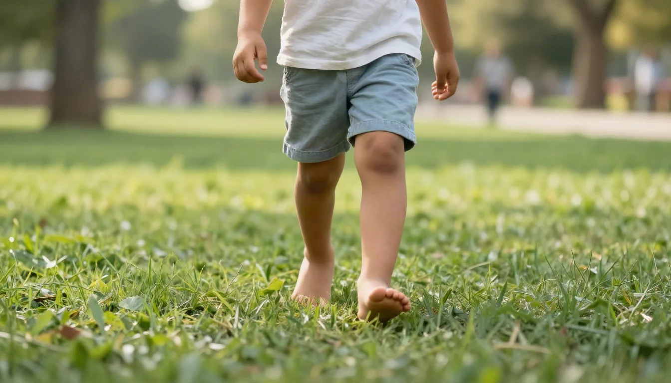 القدم المسطحة عند الأطفال: متى تختفي ومتى تحتاج علاجًا؟ — An overview of foot arch development in children and when flat feet require medical follow-up or treatment.