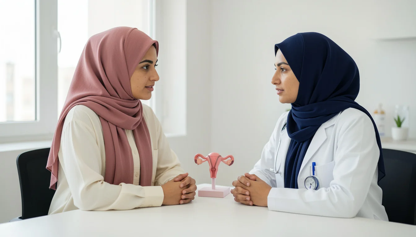 متلازمة تكيّس المبايض (PCOS): الأعراض، التشخيص، والعلاج — تعريف بمتلازمة تكيس المبايض وأعراضها الهرمونية وتأثيرها على الخصوبة وطرق العلاج.