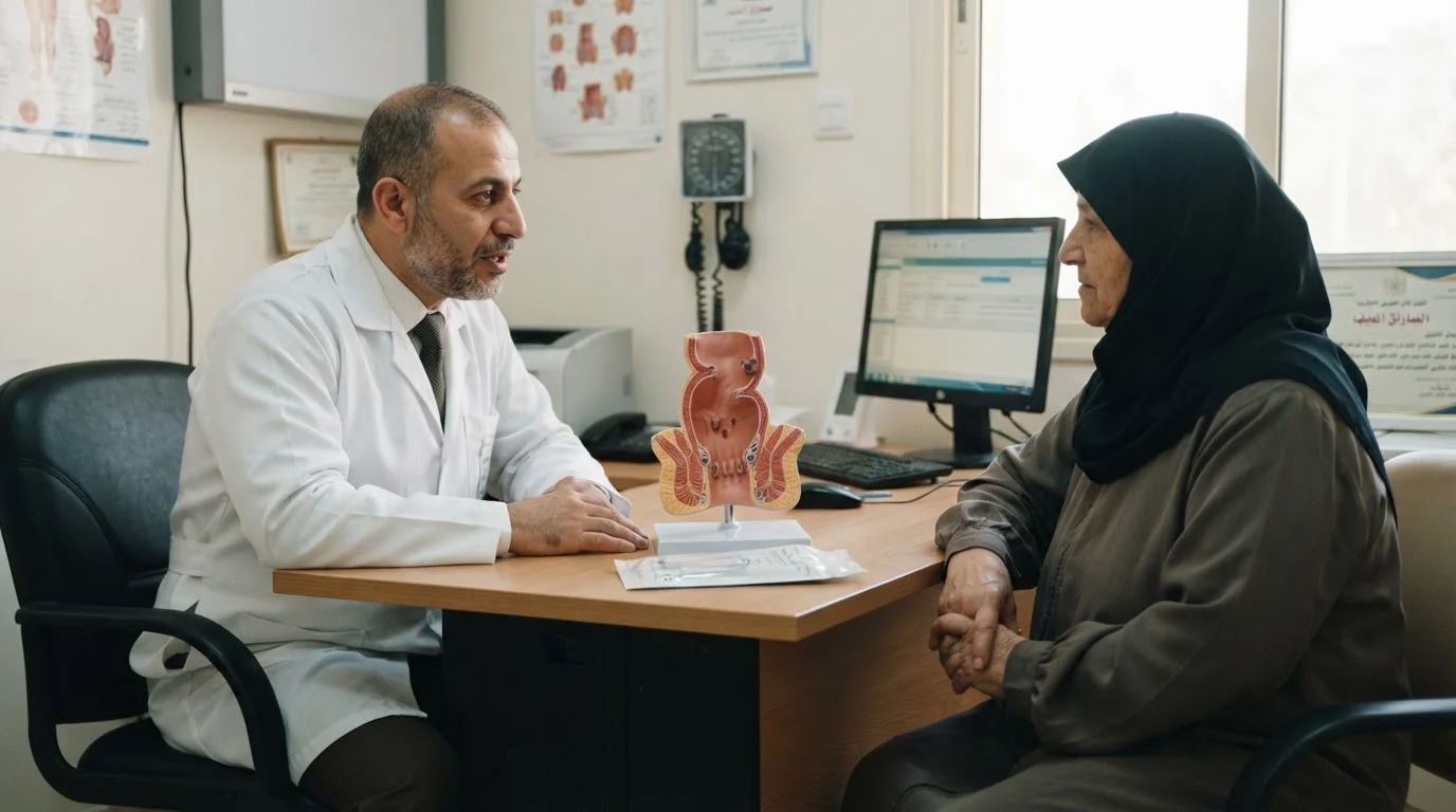 نزف المستقيم: البواسير ليست السبب الوحيد — توعية حول نزف المستقيم وأسبابه المتعددة التي تتجاوز البواسير، وأهمية التقييم الطبي الدقيق.