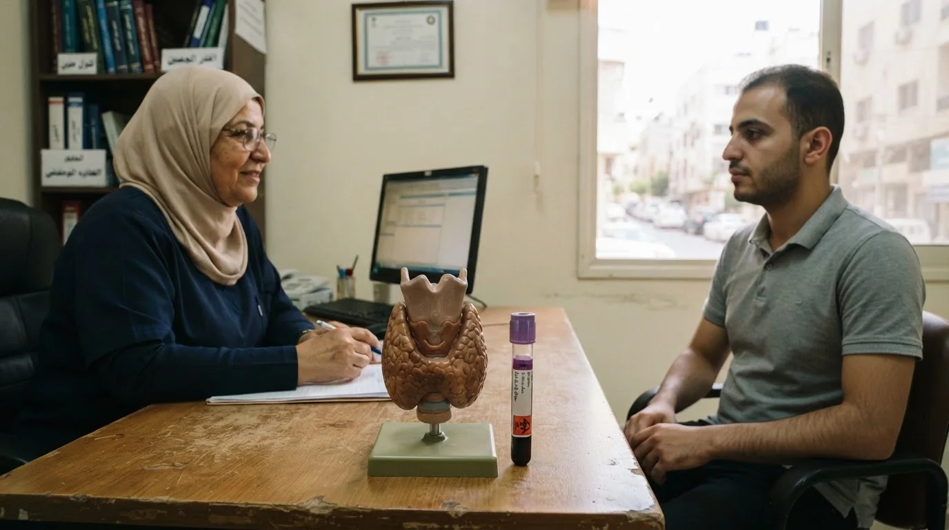 التهاب هاشيموتو: الأجسام المضادة وقصور الغدة الدرقية — دليل حول التهاب هاشيموتو، تأثير الأجسام المضادة، ودورها في قصور الغدة الدرقية.