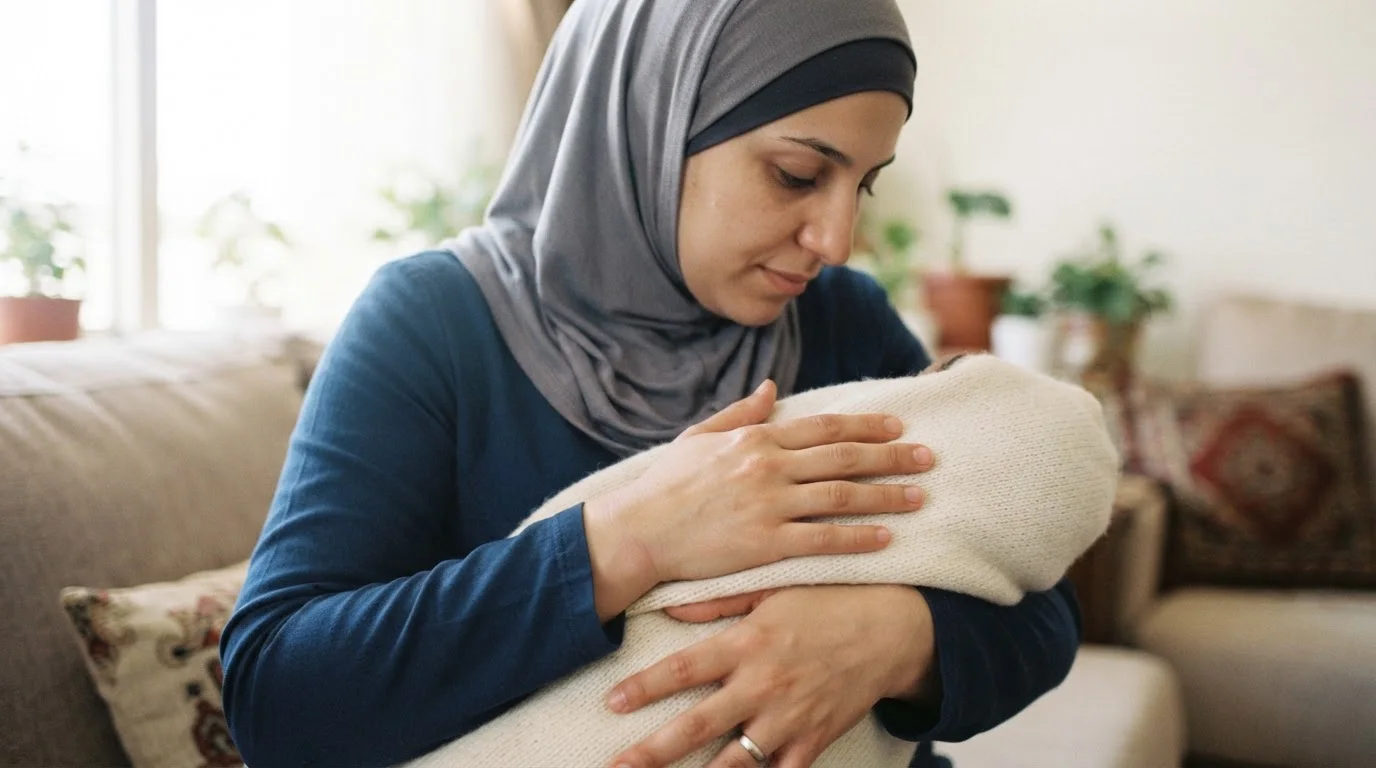 التهاب دي كورفان: ألم جانب الرسغ عند حمل الرضيع — فهم أعراض وأسباب تضيق أوتار الإبهام عند الرسغ وكيفية إدارتها والتعامل معها يومياً.