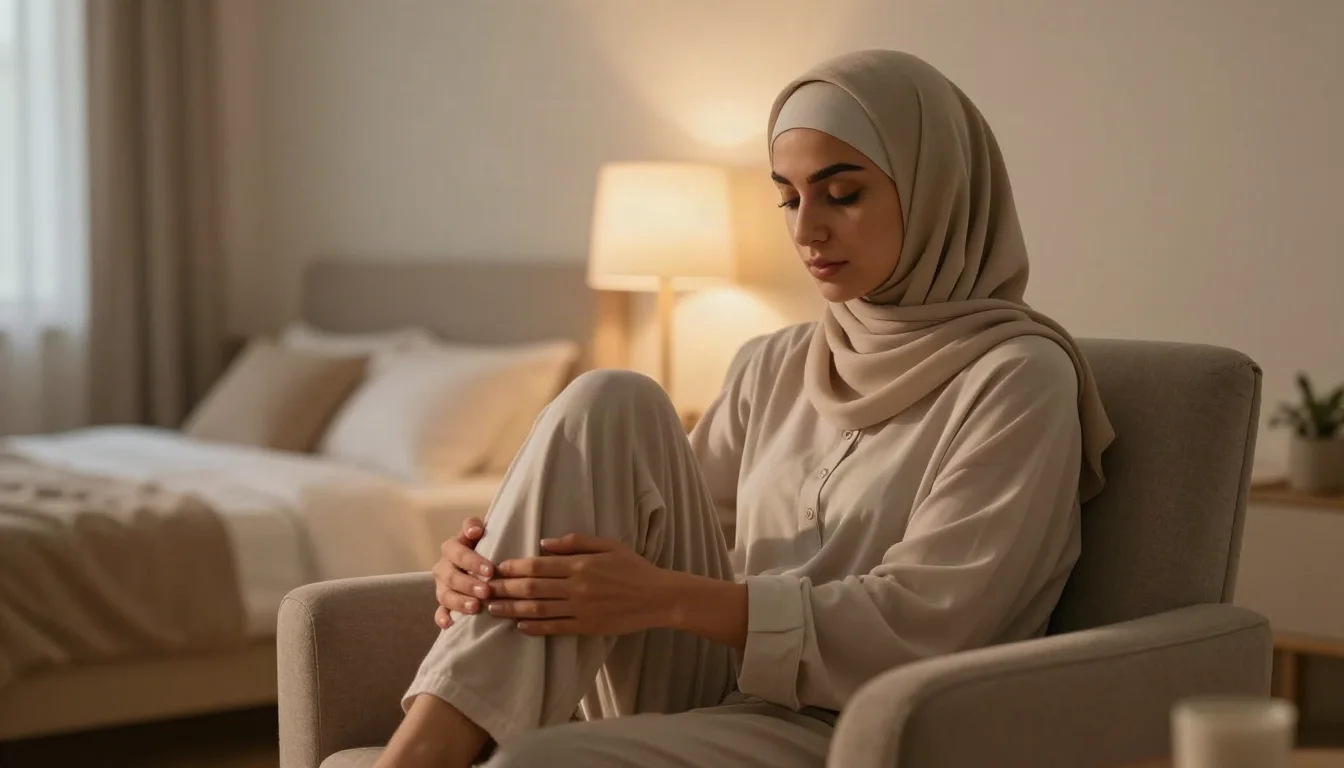 متلازمة تململ الساقين: رغبة الحركة ونقص الحديد — An overview of reasons for involuntary leg movement at night, its link to iron deficiency, and diagnosis.