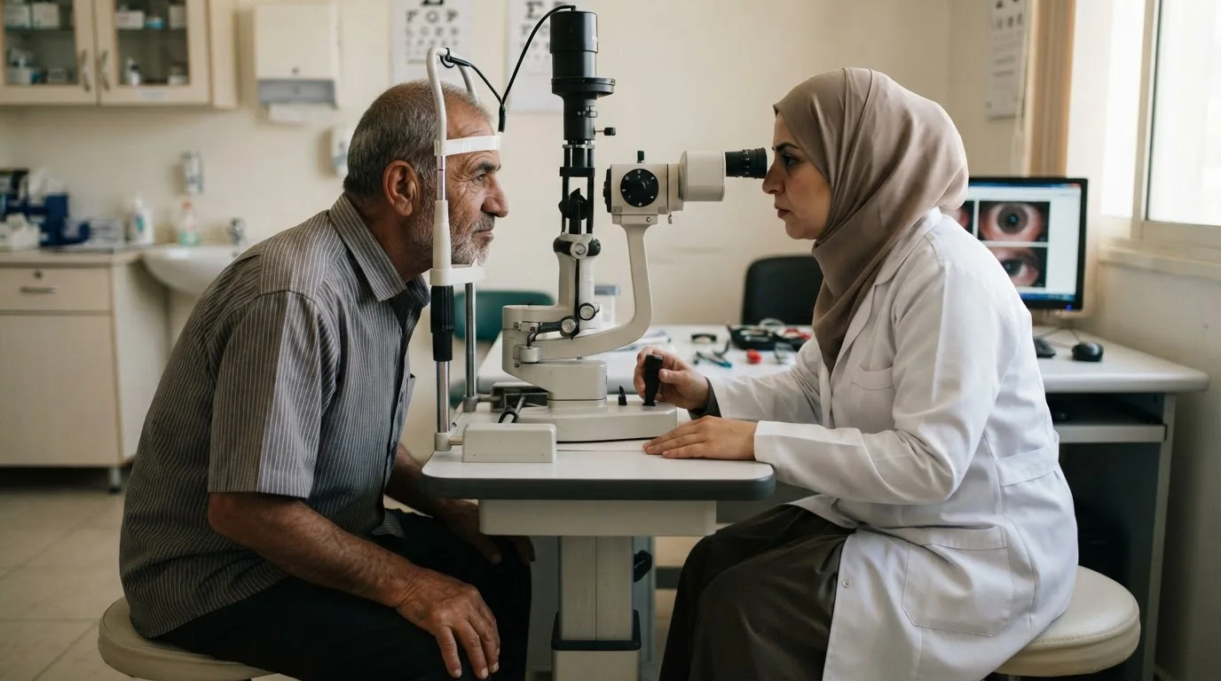 الساد: عتامة عدسة العين ومتى تفيد العملية؟ — توضيح لحالة الساد، أعراض عتامة العدسة، متى تكون الجراحة ضرورية، وطرق التشخيص المتبعة.