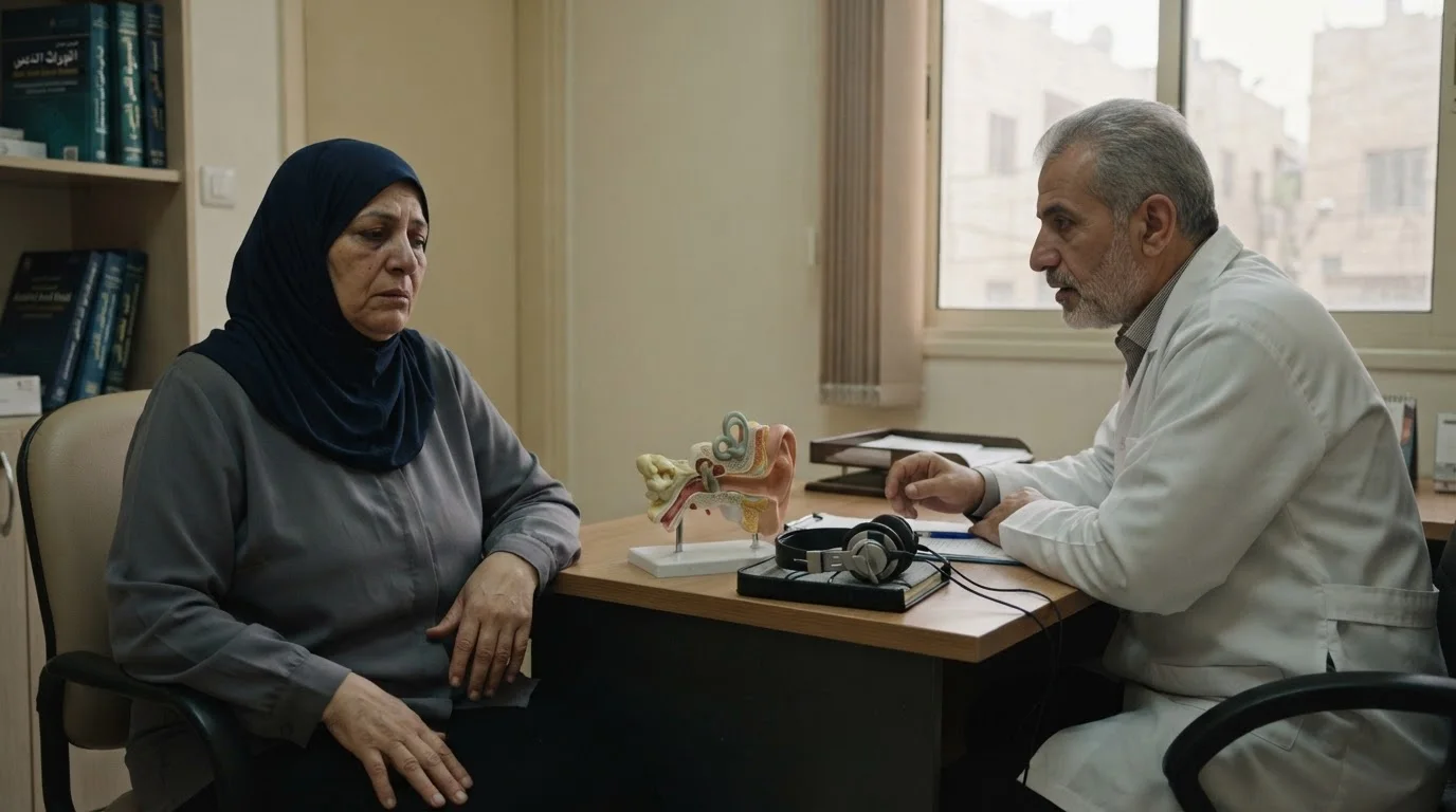 مرض منيير: نوبات دوار مع طنين ونقص سمع — توضيح لنوبات مرض منيير، تأثيره على السمع والتوازن، وكيفية تشخيصه وإدارته طبياً.