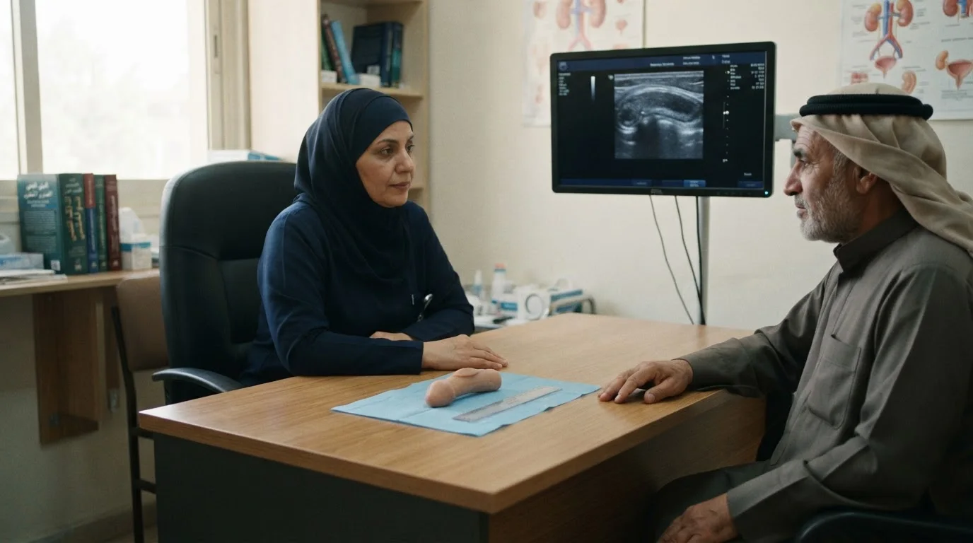 مرض بيروني: انحناء القضيب والألم وخيارات العلاج — نظرة على مرض بيروني، أعراض انحناء القضيب، وخيارات العلاج الطبية المتاحة للمرضى.