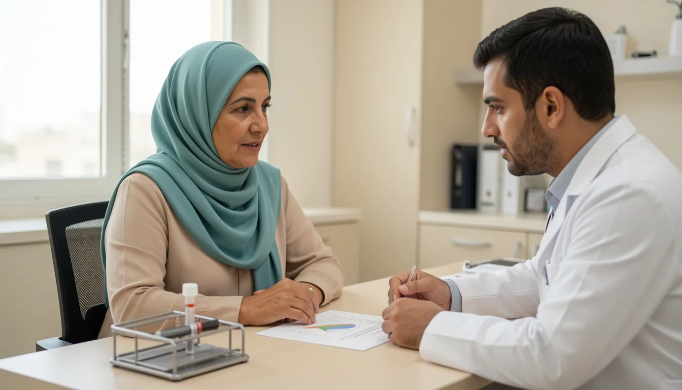 فحص السكر التراكمي (A1C): فهم النتائج وتأثيرها على خطة علاج السكري — شرح لأهمية فحص السكر التراكمي (A1C) في مراقبة مرض السكري وتعديل الخطة العلاجية.