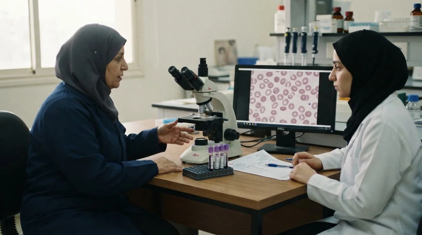 أنواع فقر الدم المختلفة: التشخيص والعلاج — استعراض لأنواع فقر الدم المختلفة، أسبابها، طرق تشخيصها، والخيارات العلاجية المناسبة.