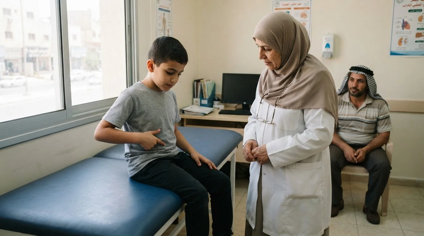 التهاب الزائدة الدودية عند الأطفال: علامات الخطر ومتى تطلب الطوارئ؟ — تعرف على علامات الخطر لالتهاب الزائدة الدودية عند الأطفال ومتى يجب التوجه للطوارئ فوراً.