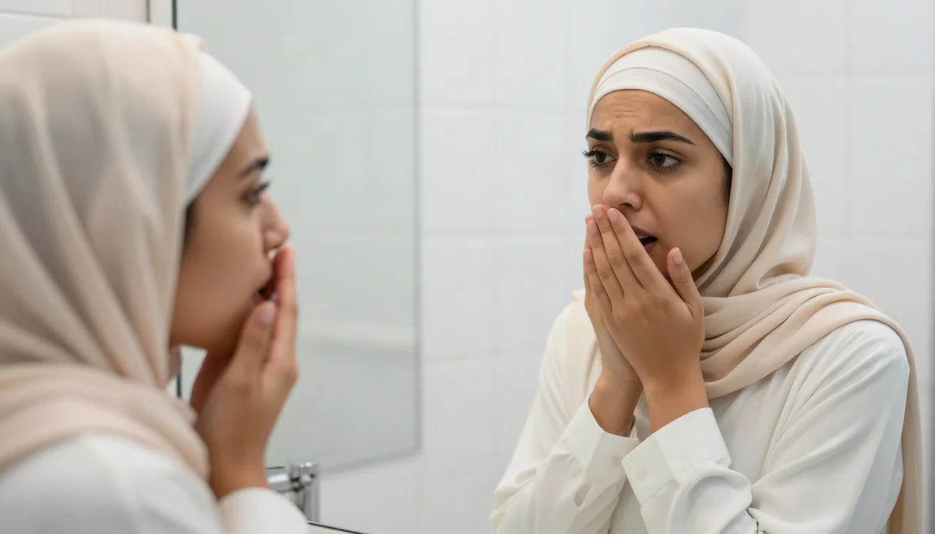 رائحة الفم الكريهة: الأسباب الخفية، التشخيص، والعلاج — بحث في الأسباب الصحية الخفية وراء رائحة الفم الكريهة وطرق التشخيص والعلاج الفعال لهذه المشكلة.