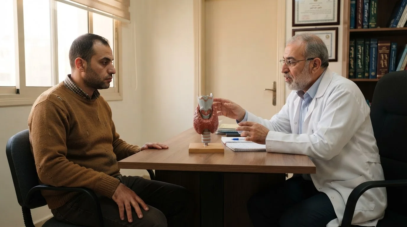 Hypothyroidism: Causes, Symptoms, and Treatment — Explanation of the causes and common symptoms of hypothyroidism, along with diagnostic methods and hormonal treatment protocols.