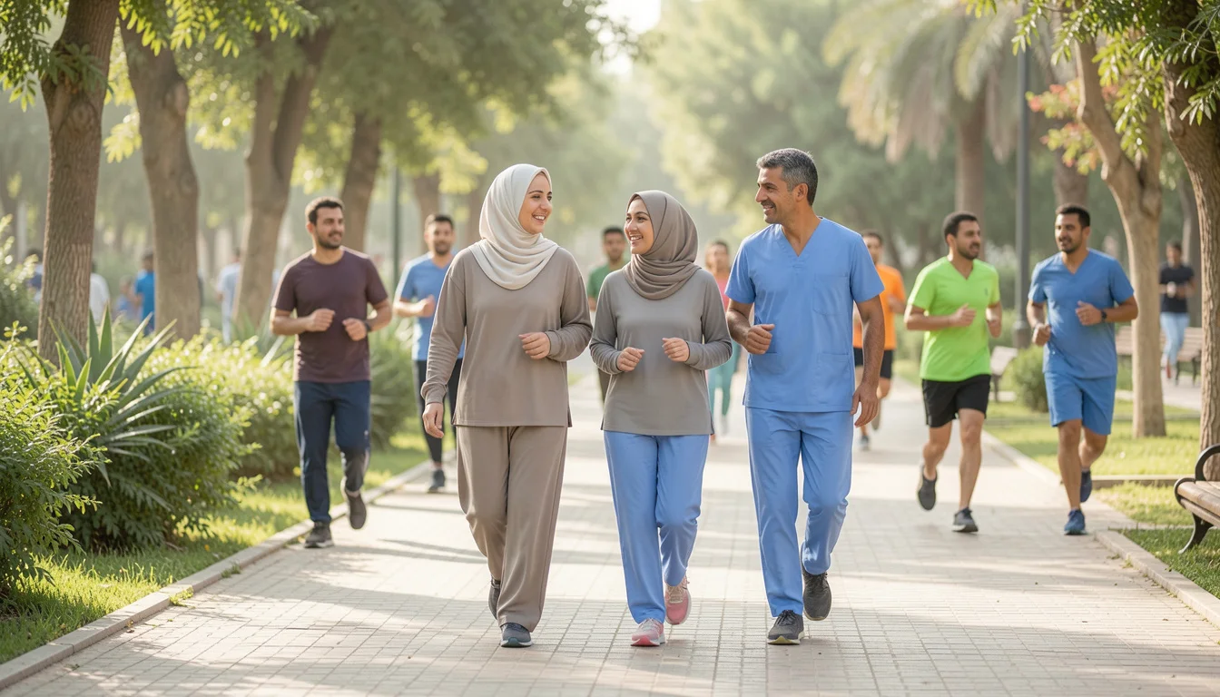 الفوائد الصحية للتمارين المنتظمة: أكثر من مجرد لياقة بدنية — Discover how regular exercise improves physical and mental health and helps prevent diseases.