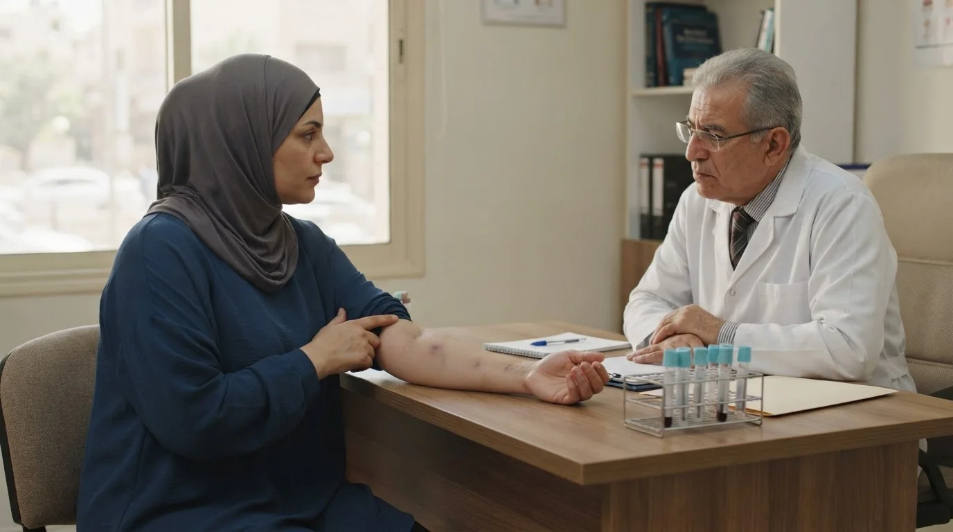 اضطرابات النزيف: الأسباب، التشخيص، وخيارات العلاج — شرح لأسباب اضطرابات النزيف، طرق تشخيصها، والخيارات العلاجية المتاحة للسيطرة عليها.