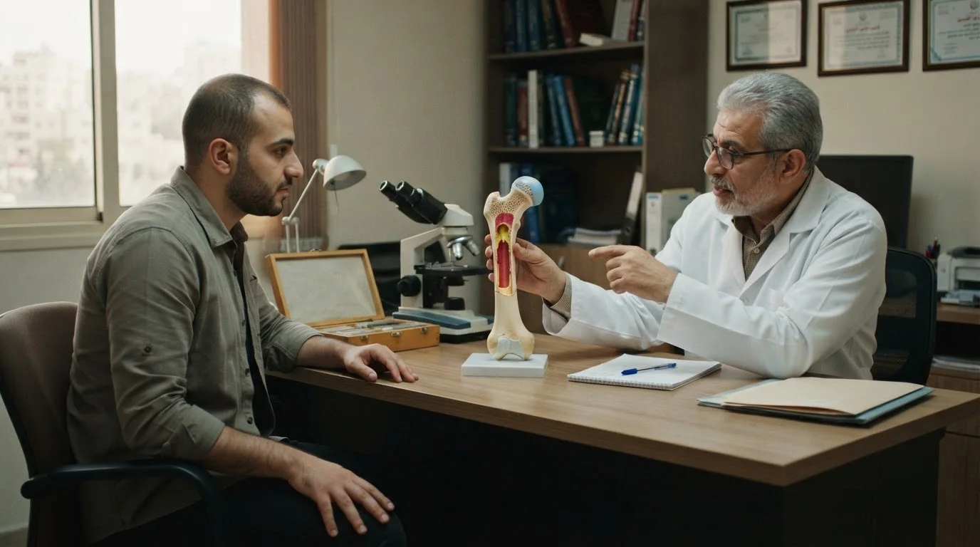 أمراض نخاع العظم: الأسباب، التشخيص، والعلاج — شرح لوظيفة نخاع العظم، أنواع أمراضه مثل فقر الدم واللوكيميا، وأساليب تشخيصها وعلاجها.