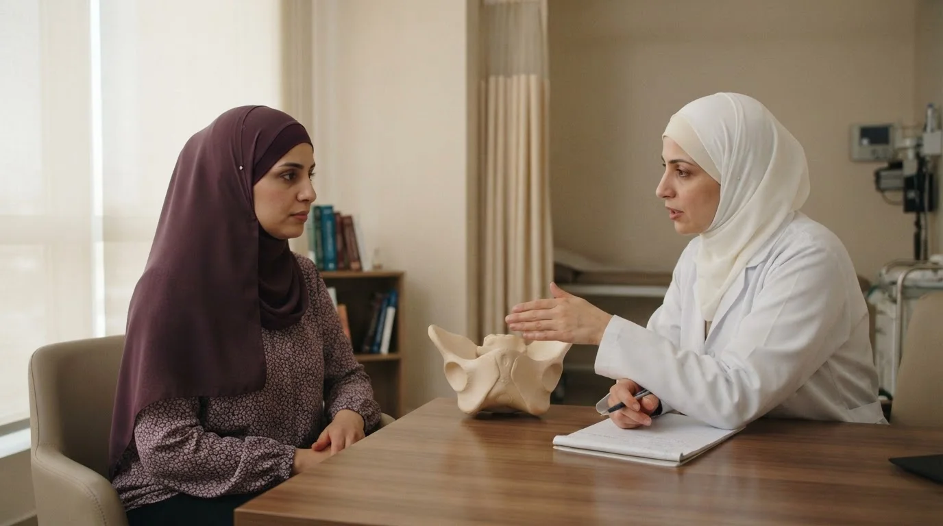 سلس البراز بعد الولادة: الأسباب، التشخيص، وخيارات العلاج المتاحة — تحليل لأسباب سلس البراز بعد الولادة، طرق تشخيصه السريري، والخيارات العلاجية المتاحة.