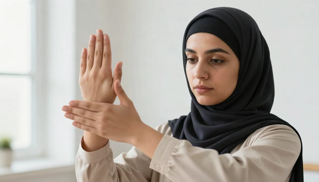 متلازمة النفق الرسغي: تمارين وتقنيات لتقليل الألم وتجنب الجراحة — تمارين وتقنيات علاجية لتخفيف أعراض متلازمة النفق الرسغي وتحسين جودة الحياة وتجنب الجراحة.