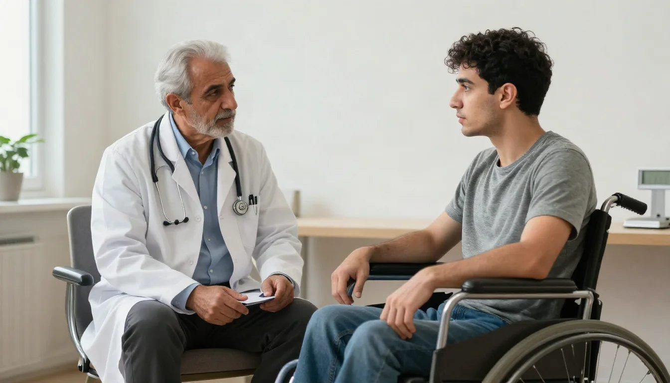 الشلل الدماغي: دليل شامل للرعاية والدعم في مراحل الحياة المختلفة — An overview of cerebral palsy types and how healthcare needs evolve throughout different life stages.