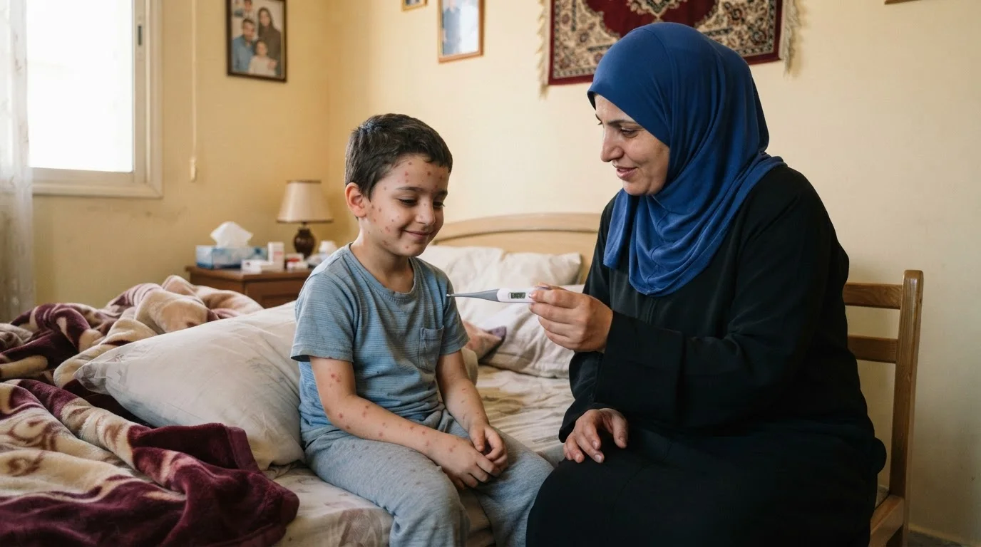 جدري الماء (الحماق): الأعراض، الوقاية، والعلاج المنزلي — معلومات حول عدوى جدري الماء، طرق الوقاية عبر التطعيم، وأفضل ممارسات العلاج المنزلي لتخفيف الأعراض.