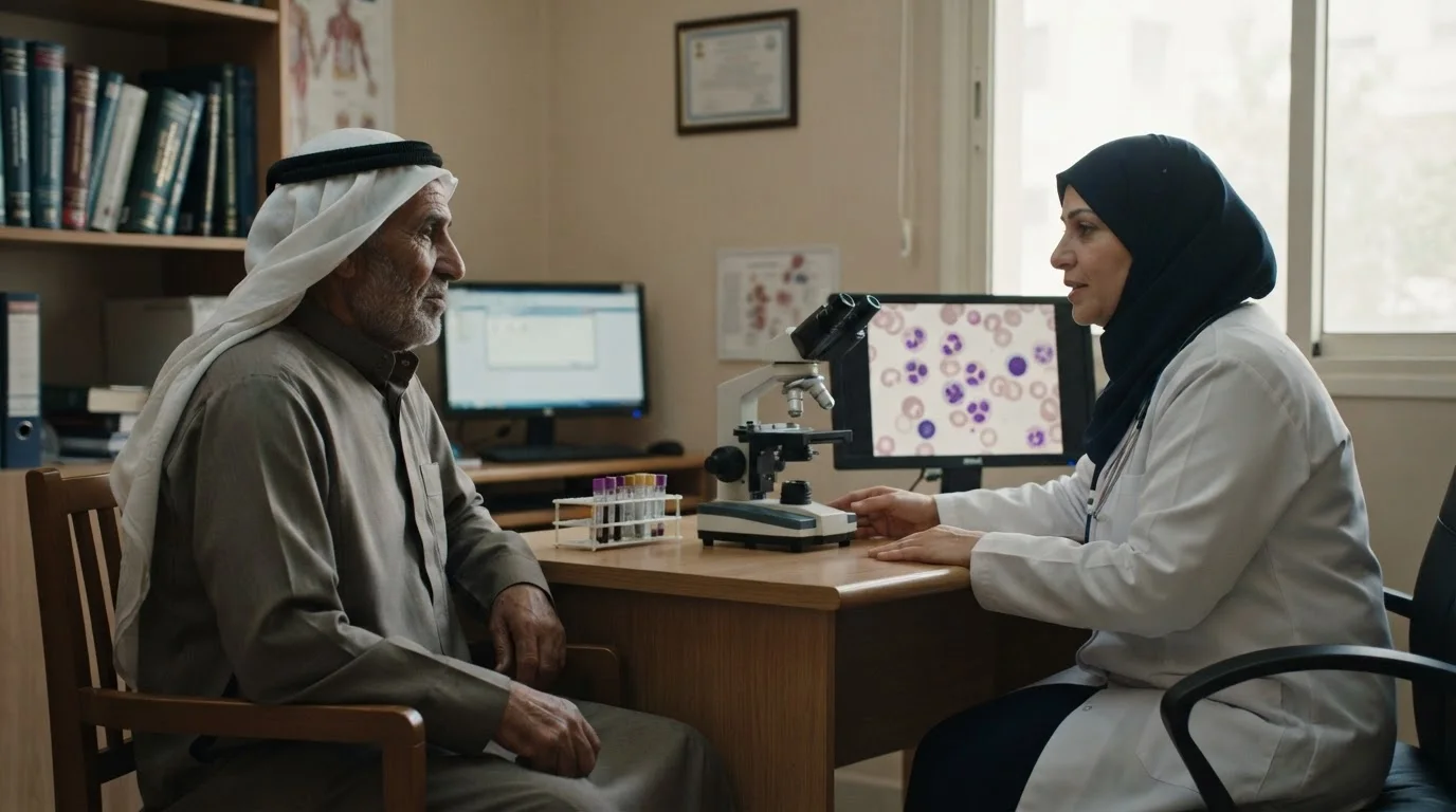 ابيضاض الدم الليمفاوي المزمن (CLL): دليل شامل للتشخيص والعلاج والتعايش — دليل شامل حول تشخيص وعلاج ابيضاض الدم الليمفاوي المزمن وخيارات التعايش الفعالة مع المرض.
