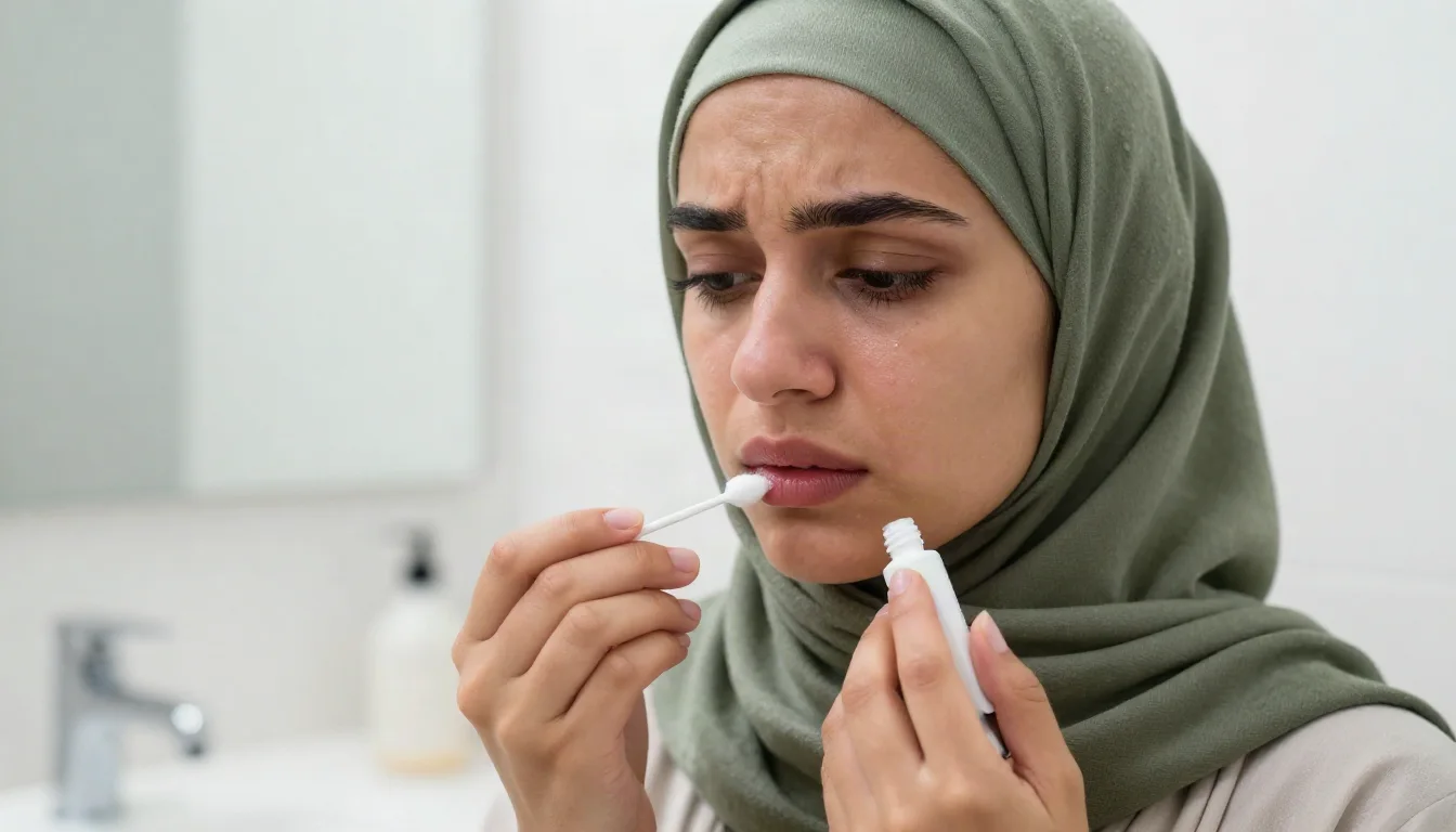 قروح البرد (التقرحات الفموية): الأسباب، العلاج، والوقاية من العدوى — شرح لأسباب قروح البرد ومراحل تطورها وأفضل الطرق للتعامل مع الأعراض والوقاية منها.